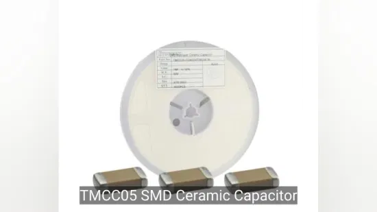 0805 0.1 UF X7r 50V SMD Multilayer Ceramic Capacitor